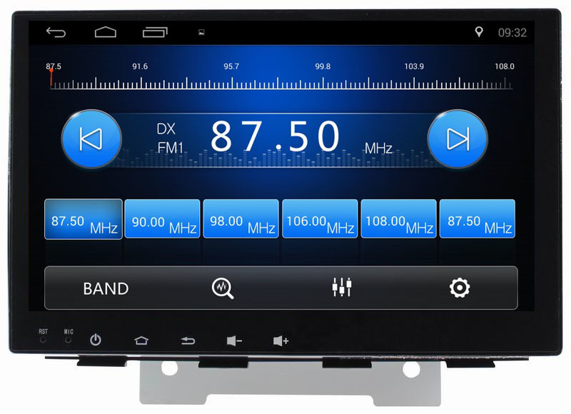Ouchuangbo car gps navigation radio for Geely Emgrand EC7 2014 support SWC BT USB wifi dual zone android 8.1 system
