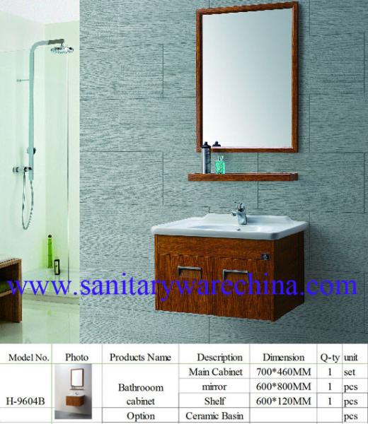 Modern Alunimun bathroom cabinet / aluminum alloy bathroom cabinet/Mirror