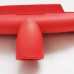 Commercial 45.5x9x5.5cm Plastic Floor Squeegee With Black Dual Moss Rubber