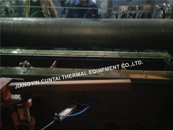 A106GrB OD219.1mm Carbon Steel Finned Tubes , Low Fin Tube Pipe Rolling