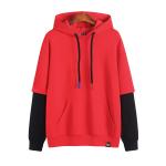 Hoodies Embroidered Crewneck Sweatshirt O Neck Blank Oversized Sweatshirts 100%