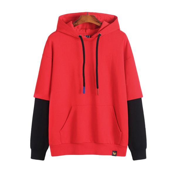 Hoodies Embroidered Crewneck Sweatshirt O Neck Blank Oversized Sweatshirts 100%