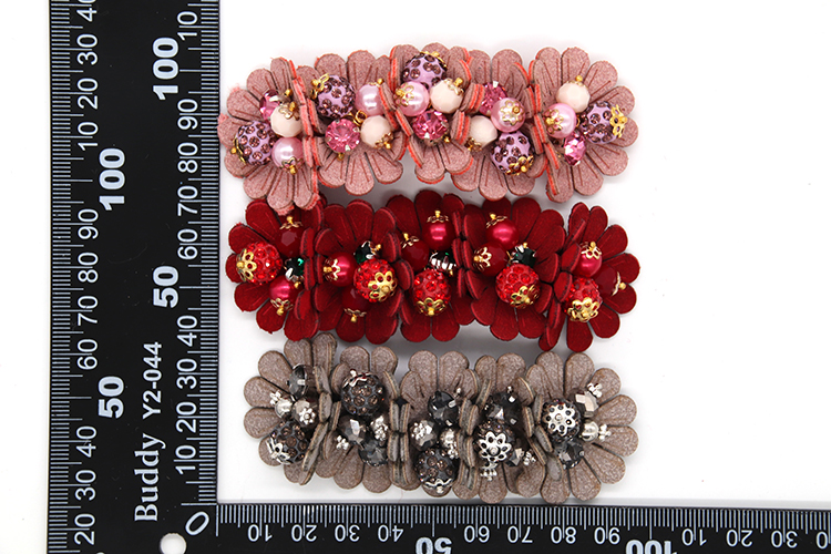 Custom Handmade Ladies Shoe Flower Decoration Europe And America Style
