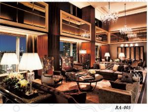 Wholesale Lobby Aera Furniture,Leather Sofa and Coffee Table,RA-005 from china suppliers