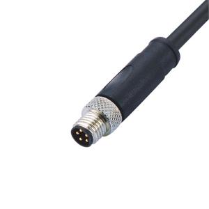 Wholesale 3 Pins Miniature Circular Connectors Screw Thread M8 Cable Connector from china suppliers
