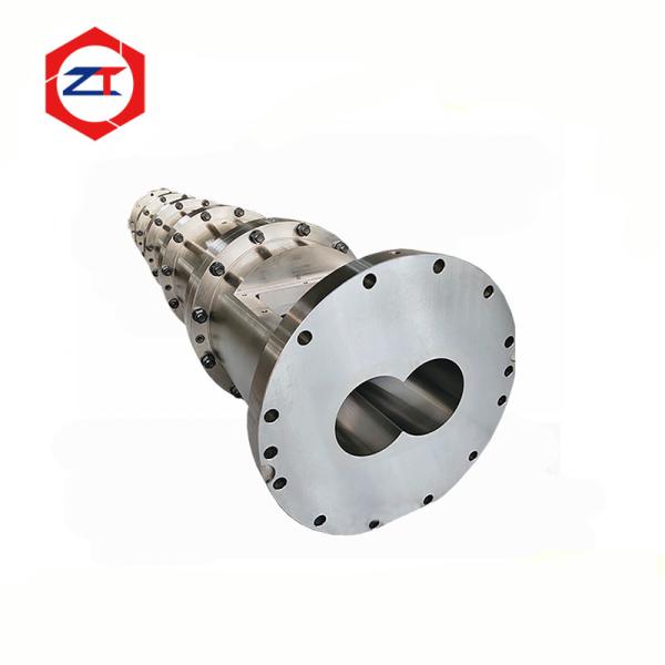 98mm Modular Twin Screws Barrels For Rice Noodle Extruder Machine Spare Parts