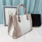 Genuine Alligator Leather OL Lady working Purse Authentic Crocodile Belly Skin