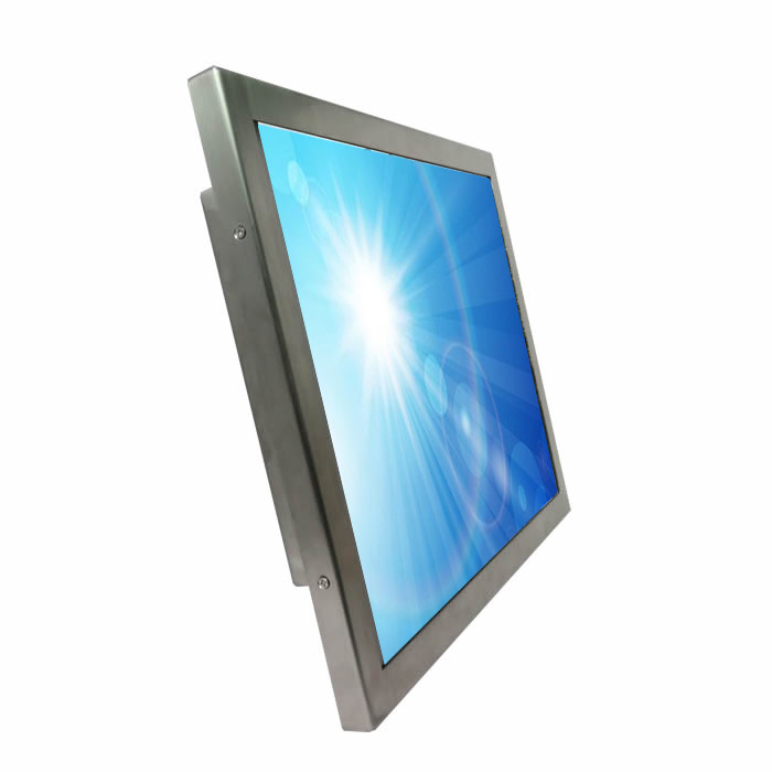 10.4" 1500nits Rugged stainless steel full IP66/IP67 waterproof touchscreen LCD monitor displays