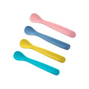 Wholesale Customized Food Grade Silicone Baby Spoon Toddler Fork Tableware from china suppliers