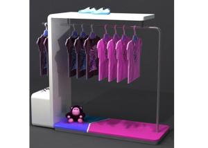 Wholesale Heavy Duty Wooden Garment Display Stand Portable Colorful Design For Retail Shop from china suppliers