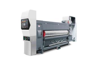 Wholesale Corrugated Cardboard Lead Edge Vacuum Transfer 4 Color Printer Slotter Die Cutter High Precision from china suppliers