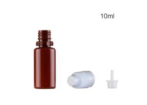 Wholesale Plastic Smoke Oil Bottle , 10ml Empty Pet Bottle Customized Colors With Cap from china suppliers