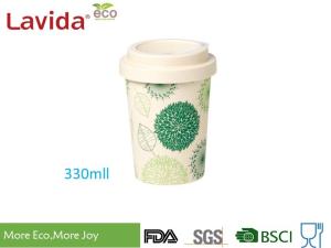 Wholesale Melamine Bamboo To Go Cup Plastic Travelling Mug Smelless Reusable Chic Design from china suppliers
