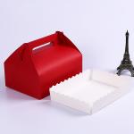 Folding Hollow-Carved Design Kraft Paper Gift Box With Your Own Logo Easy to