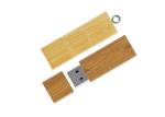 Economical Wooden Usb Memory Stick 2GB - 64GB Swivel Shape With Wrist Strap