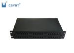 2U 48 Port Fiber Patch Panel Loaded In 19 Inch ODF Light Weight Reasonable