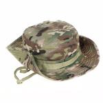 Waterproof Camouflage Wide Brim Fishing Hat 58cm With String
