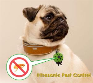 Wholesale dog cat pet's ultrasonic insect repellent electronic flea small size mini pet collar from china suppliers