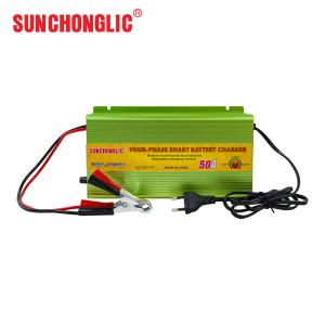 Wholesale Multi Stage AGM GEL Battery Charger 12V 50A Temperature Compensation from china suppliers