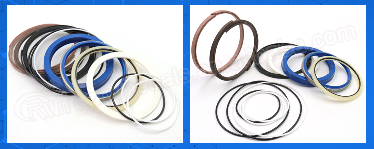 Hydraulic Cylinder Arm Excavator Seal Kit For Doosan DX300LCA Excavator