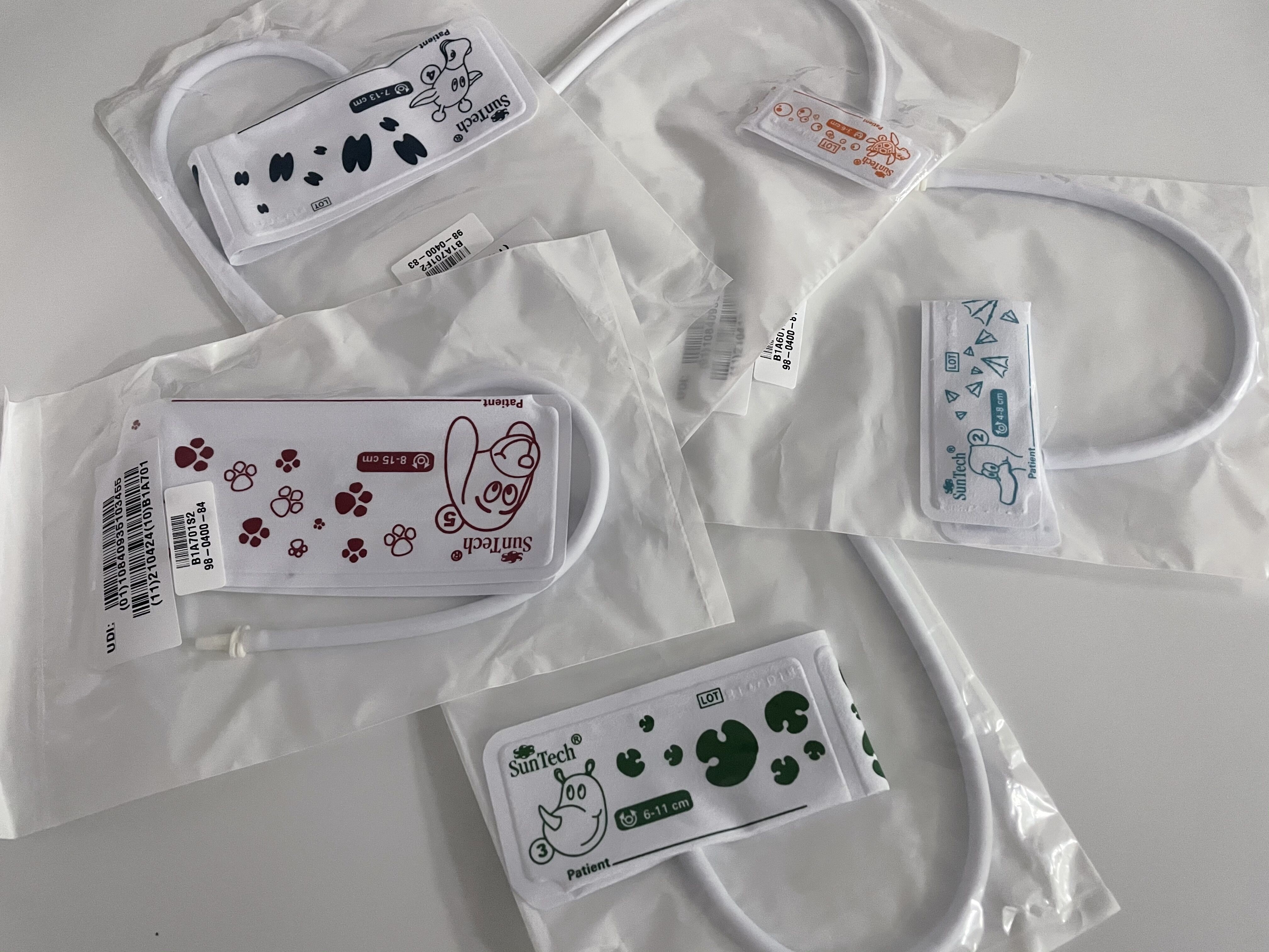 PC200V Handheld 5 Leads Veterinary Vital Signs Monitor NIBP SPO2 TEMP