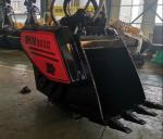 BKM Crusher Bucket Jaw Crusher Bucket Rock Stone Crusher Bucket For Excavator 45