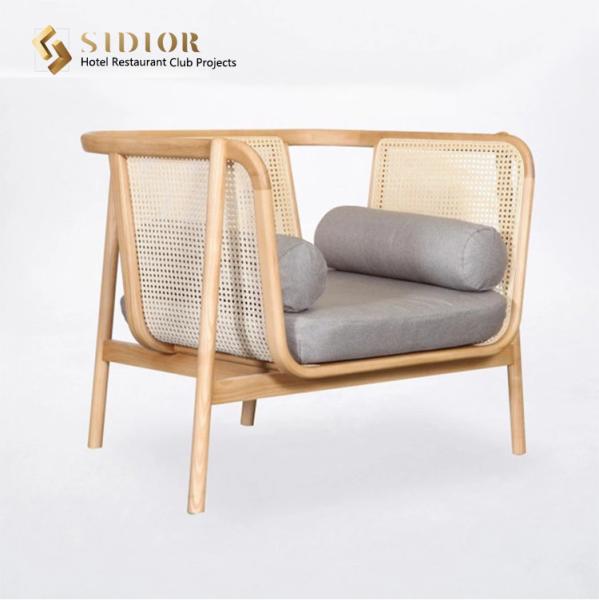 Lobby Sofa, Morden Sofa, Solid Wood sofa, Leisure sofa, Fabric Upholstery