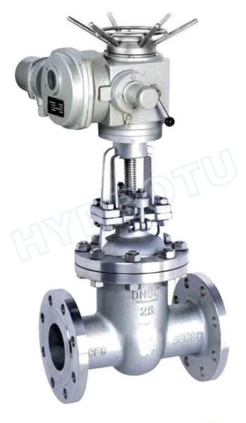 Electric Motor Drived Flanged Gate Valve with Dia.200 – 1600 mm for Hydropower