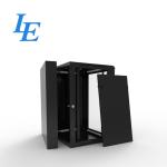6U 9U 12U 15U 18U RAL9004 Black Swing Out Double Section Wall Mount Cabinet