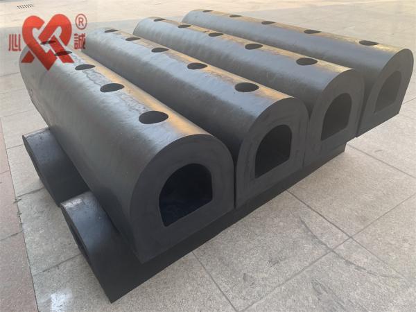 Solid D Type Rubber Fender for Marine Protection with Excellent Weather