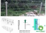 Efficient Galvanized Wire Fence With Door 10 Years Warranty For Solar Energy