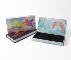 Wholesale Magnetic Paperboard Cosmetic Gift Box , 250gsm CCNB Custom Eyelash Packaging Box from china suppliers