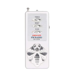 Wholesale ABS FM Speaker Radio Wireless Speaker 3V With Stereo Earphone Portable from china suppliers