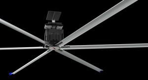 Wholesale Air Volume 14500m3/Min 1.5 KW HVLS Industrial Fans Direct Drive Type from china suppliers