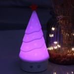 Christmas LED Rechargeable Battery Operated Silicone Night Light For Kids Baby