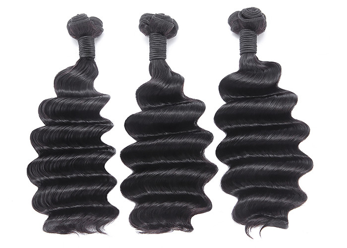 Soft And Silky Double Drawn Human Hair Single Donor 130% Density