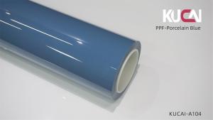 Wholesale TPU Porcelain Blue Color PPF Car Paint Protection Film Anti Scratch Self Healing from china suppliers