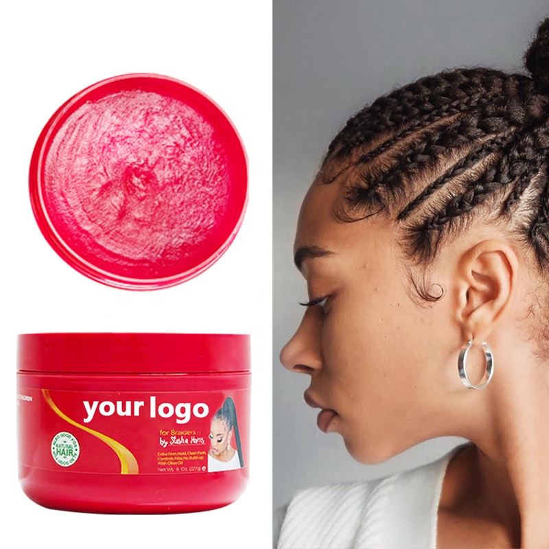 Red Shine Jam Best Braiding Gel Vendor for Super Strong Hold and Wrist Support