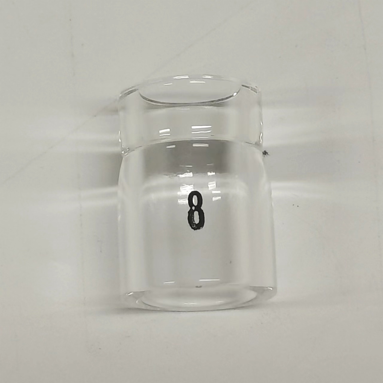 UPPERWELD 53NQ61S-8 Clear Glass Nozzle Tig Torch Accessory for Improved Gas Coverage