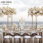 Tiffany Chameleon Chairs Wedding Gold For Rent Party 41x40x92cm