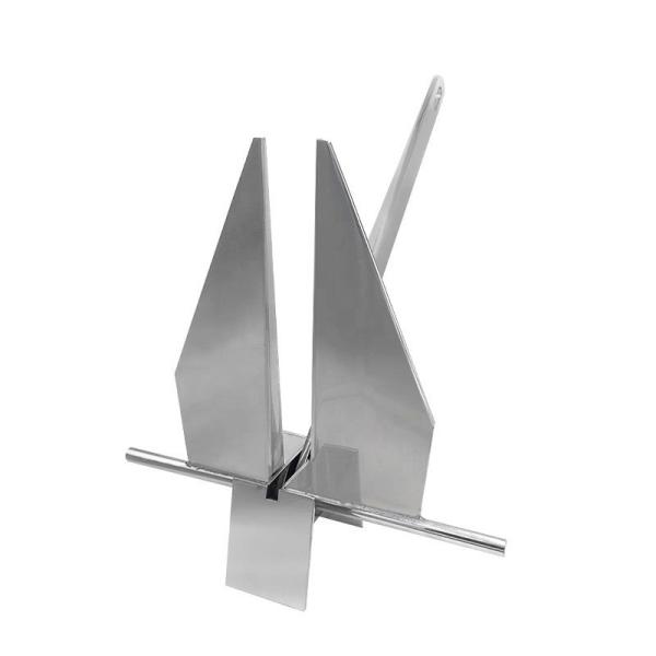 Marine Hardware Sale AISI 316 Stainless Steel Danforth Boat Anchor with DIN