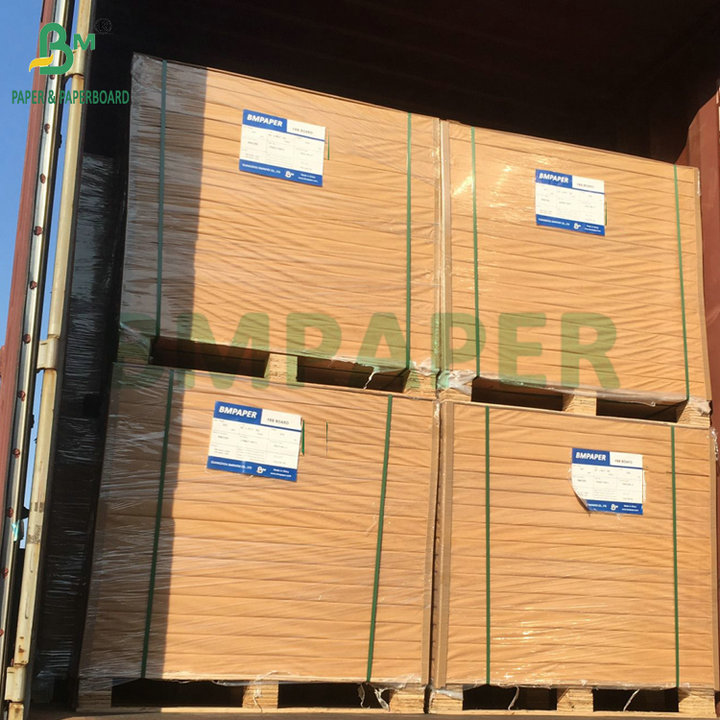Smooth Surface 290gsm + 15gsm PE SBS Cardboard For Frozen Packaging Box