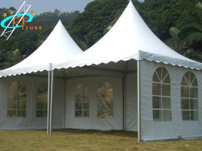 Customized Curved Light Duty M2 60m Aluminum Stage Truss Tent