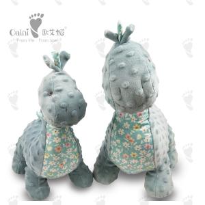 Wholesale PP Cotton Cartoon Plush Toy Eco Friendly Grey Dinosaur Toy 36 X 47cm from china suppliers