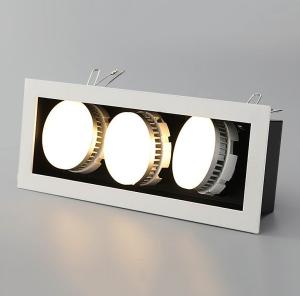 Wholesale 3x5W 3x7W 3x9W interior IP20 dimmable LED down light for home decoration from china suppliers