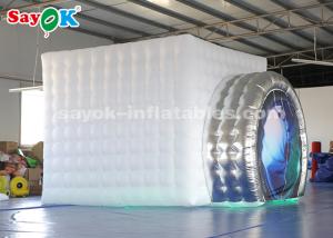 Wholesale Professional Photo Studio Camera Shaped Inflatable Photo Booth External White Sliver 3*2.7*2.5m from china suppliers