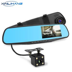 Wholesale 4.3 Inch Car DVR Camera Mirror Dash Cam Front And Rear 1080p from china suppliers