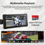 Universal Wireless Carplay Display , 7 Inch Screen Motorcycle Portable GPS