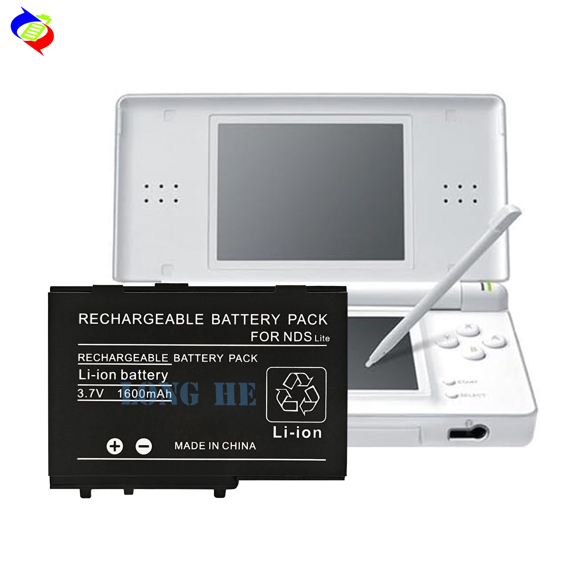 AAA Grade Dual IC Protection Li-ion Rechargeable Battery Pack for Nintendo DS Lite