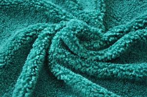 Wholesale Green 100P Wool Warp Knitted Fabric With Good Longitudinal Stability from china suppliers